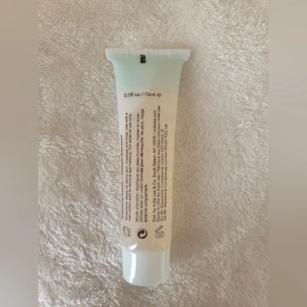 🪷5/$25! Indie Lee Brightening Cleanser Unisex New